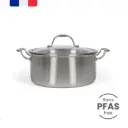 Brigade - Faitout en acier inoxydable 24 cm